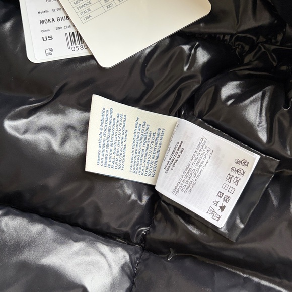 Moncler Puffer Down Long Jacket- Black - Picture 14 of 15